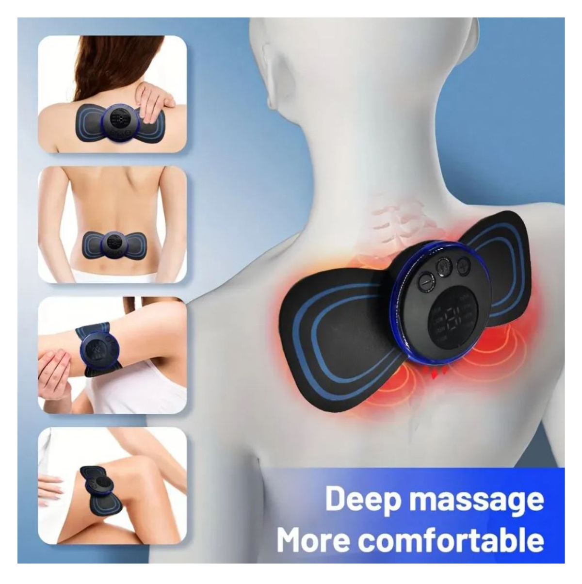 Miniatura 5 de Mini Masajeador mariposa Cuello portátil